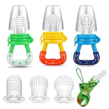 PandaEar Baby Fresh Fruit Food Feeder for SAFE Eating
