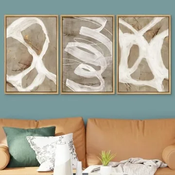 Serene SIGNWIN Framed Canvas Art Set for Elegant Spaces