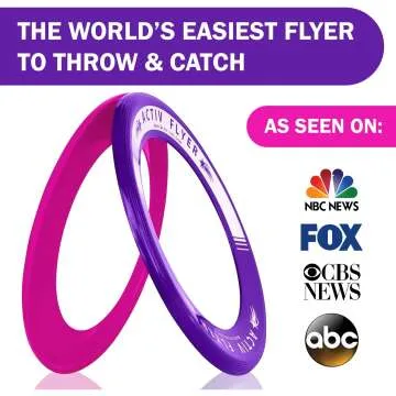 Activ Life Flying Rings for Kids - Outdoor Fun