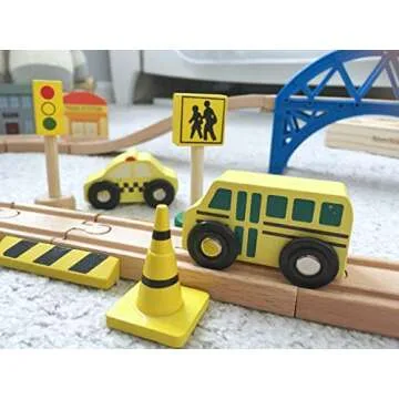 NIMNIK Wooden Cars for Toddlers | Safe and Educational Toy