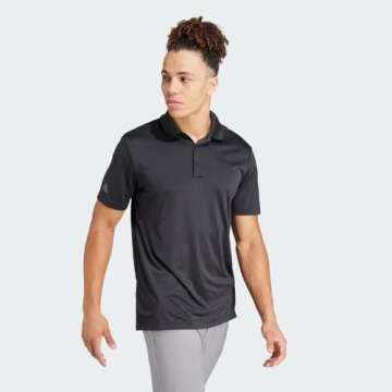 Adidas Men's Eco-Friendly Performance Polo Shirt