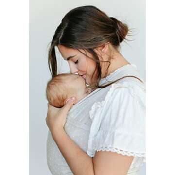 Solly Baby Wrap Carrier, for Newborn to Toddler 8-25 Lbs., Buttery-Soft & Lightweight Fabric, Reduce Infant Crying & Increase Connection, Postpartum Essential, Gifts for New Mom, Registry Must-Have