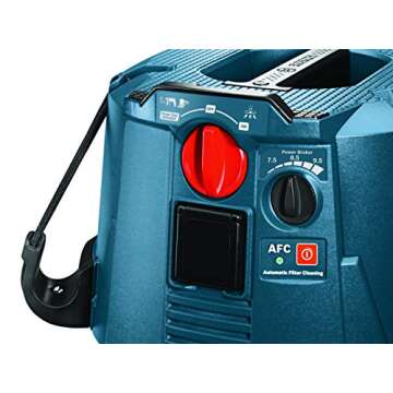 BOSCH VAC090AH Portable 9 Gallon Dust Extractor with Auto Filter Clean and HEPA Filter