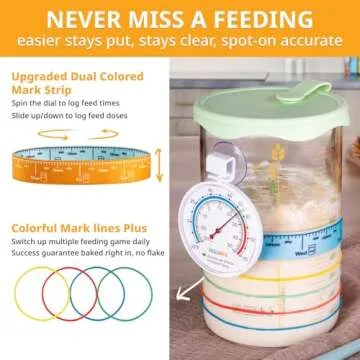 Complete 14-in-1 Sourdough Starter Kit for Everyone