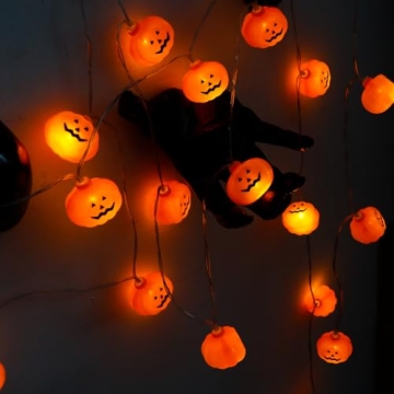Pumpkin Halloween Lights - 9.8 Ft LED String Lights