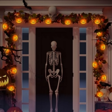 Pumpkin Halloween Lights - 9.8 Ft LED String Lights