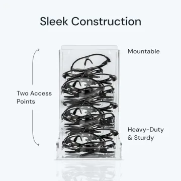 SimplyImagine Safety Glasses Dispenser Bin for Easy Organization