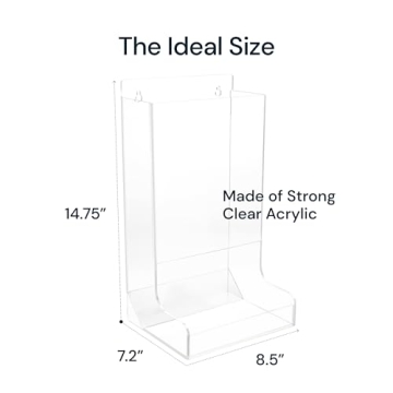 SimplyImagine Safety Glasses Dispenser Bin for Easy Organization