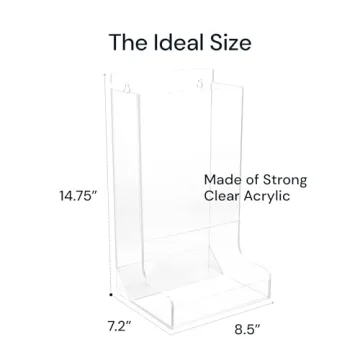SimplyImagine Safety Glasses Dispenser Bin for Easy Organization