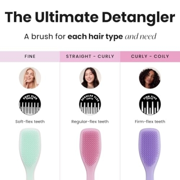 Tangle Teezer Ultimate Detangler Hairbrush for Wet & Dry Hair