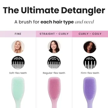 Tangle Teezer Ultimate Detangler Hairbrush for Wet & Dry Hair