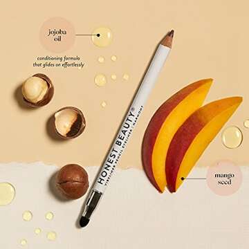 Honest Beauty Vibeliner Pencil Eyeliner in Divine Gold