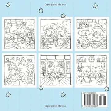 Hygge Days: Adorable Animal Coloring Book for Kids
