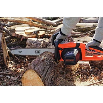 BLACK+DECKER 18-Inch Electric Chainsaw with 15 Amp Motor