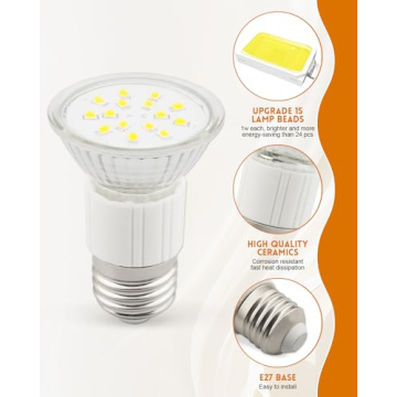 Range Hood Light Bulbs for Zephyr & Dacor - 2 Pack