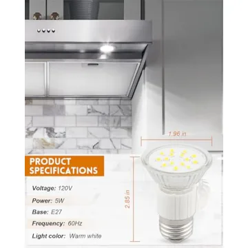 Range Hood Light Bulbs for Zephyr & Dacor - 2 Pack