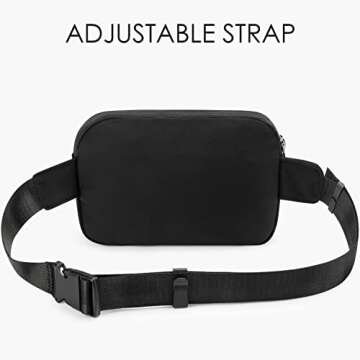 ZORFIN Fanny Packs: Crossbody Belt Bag for Active Lifestyles