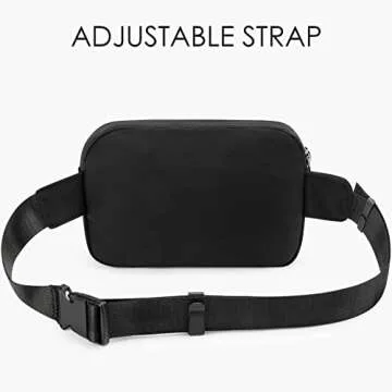 ZORFIN Fanny Packs: Crossbody Belt Bag for Active Lifestyles