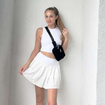 ZORFIN Fanny Packs: Crossbody Belt Bag for Active Lifestyles