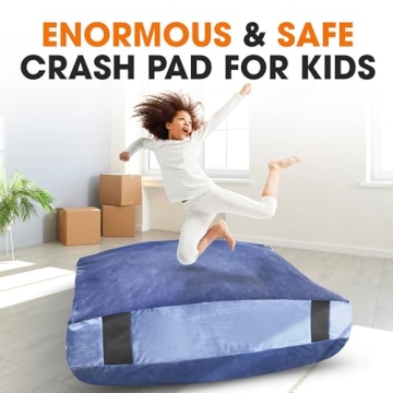 Cheer Collection Crash Pad for Kids - Safe Sensory Fun