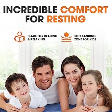 Cheer Collection Crash Pad for Kids - Safe Sensory Fun