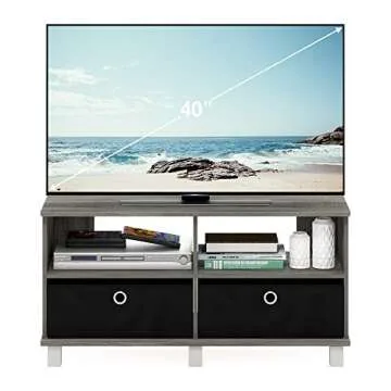 Furinno Andrey Entertainment Center - Affordable Style & Storage