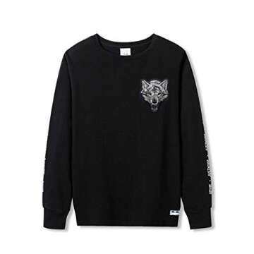 EHOPE Wolf Embroidered Patch for Tactical Gear and DIY