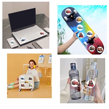 Cars Movie Stickers for Kids - 500-Piece Fun and Creative Collection