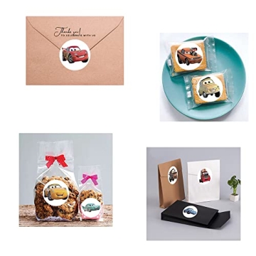 Cars Movie Stickers for Kids - 500-Piece Fun and Creative Collection