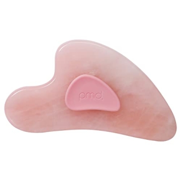 PMD Beauty Gua Sha - Rose Quartz Massaging Tool for Skin Care