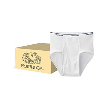 Fruit of the Loom Men's Tag Free Briefs 216 Pack Assorted Colors