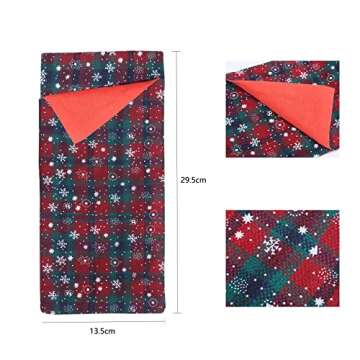 YAMASO Sleeping Bag Santa Clothes Christmas Accessory for Doll (Doll is not Included)