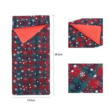 YAMASO Sleeping Bag Santa Clothes Christmas Accessory for Doll (Doll is not Included)
