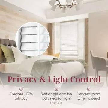 ARLO BLINDS Faux Wood Blinds with Crown Valance - 22" Width x 60" Height, White, Cordless Window Blinds & Shades - Blinds for Indoor Windows, 2" Faux Wooden Blinds for Home, Window Shades