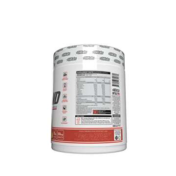 EHP Labs Beyond BCAA Powder Amino Acids Post Workout Recovery - BCAAs Essential Amino Acids EAA Supplements Powder - 10g Amino Acids Supplement for Muscle Recovery - 60 Servings (Peach Candy Rings)