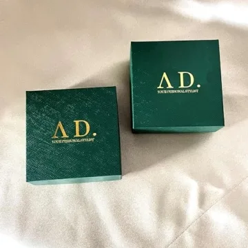 A D. ALLEN 18K Gold Plated Love Bracelet Set for Women