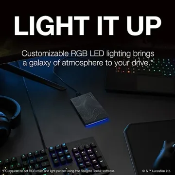 Seagate Beskar Ingot 2TB External Drive for Gamers