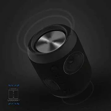 Bluetooth Speakers, 20W Portable Speaker Loud Stereo Sound, Rich Bass IPX6 Waterproof, 16 Hour Playt...