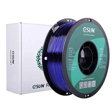 eSUN 1.75mm PETG Blue Filament for 3D Printers 1kg