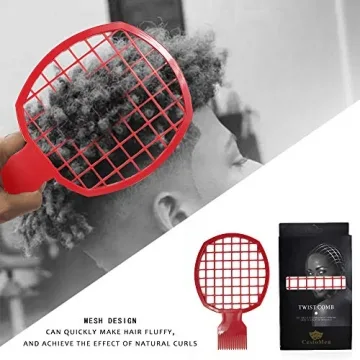 Magic Pick Hair Twist Comb Set for Natural Hair Styling