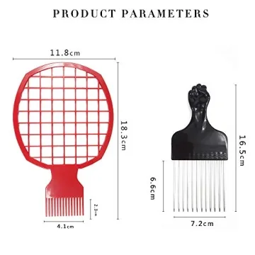 Magic Pick Hair Twist Comb Set for Natural Hair Styling