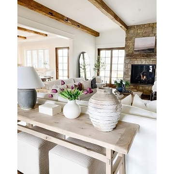 ANNIE&PANDA Real-Touch Mauve Artificial Tulip Flowers