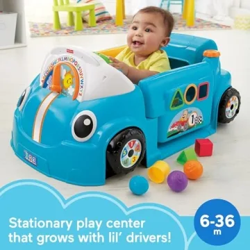 Fisher-Price Crawl Around Car Learning Activity Toy