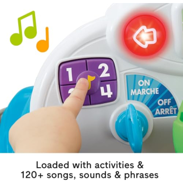 Fisher-Price Crawl Around Car Learning Activity Toy