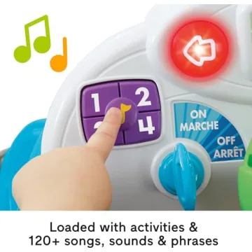 Fisher-Price Crawl Around Car Learning Activity Toy