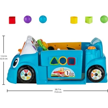 Fisher-Price Crawl Around Car Learning Activity Toy