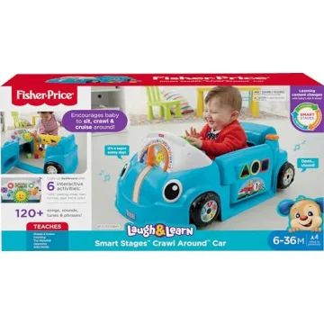 Fisher-Price Crawl Around Car Learning Activity Toy