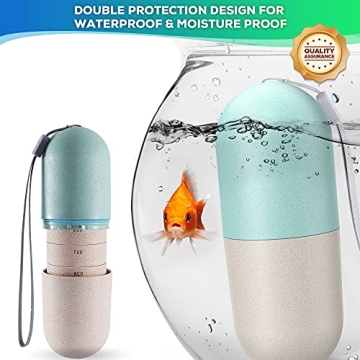 Zannaki Eco-Friendly Moisture Proof Pill Organizer