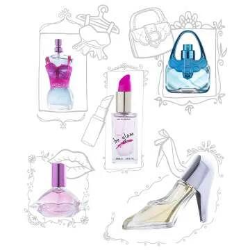 SCENTED THINGS Body Spray & Perfume Set for Girls