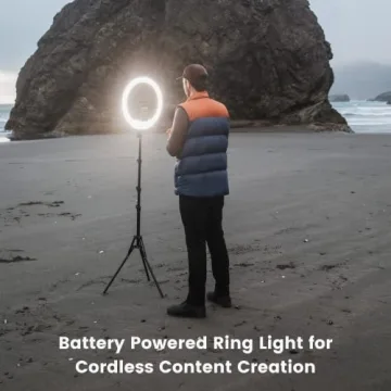 Lume Cube Cordless 18” Ring Light with Stand and Accessories